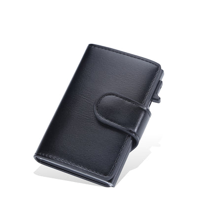 Cartera y Tarjetero de Aluminio de Lujo