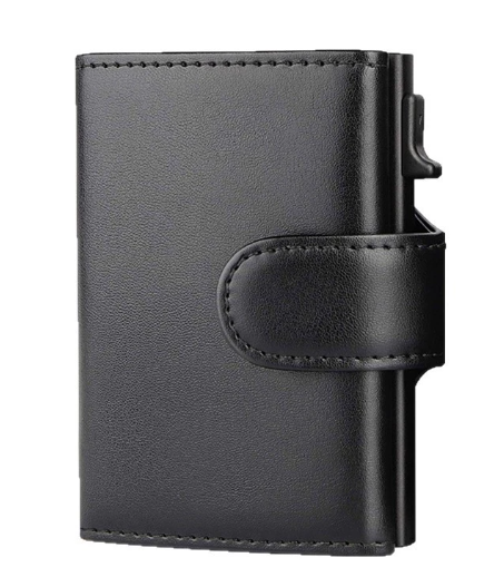 Cartera y Tarjetero de Aluminio de Lujo