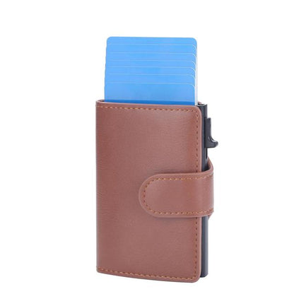 Cartera y Tarjetero de Aluminio de Lujo